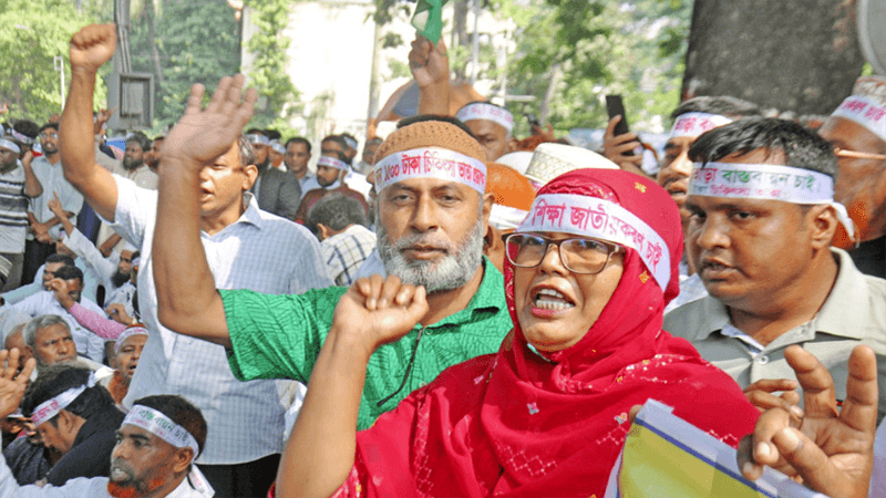 Talks fail, teachers warn of renewed ‘March to Jamuna’