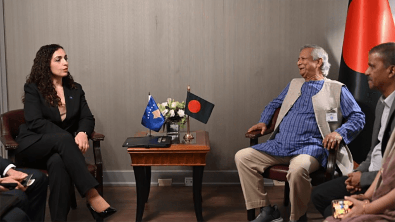 Kosovo proposes trade and economic agreements with Bangladesh