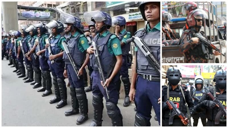 দেশের মানুষের জানমালের নিরাপত্তা নিশ্চিত করুন