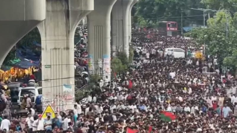 JCD Shahbagh blockade causes traffic disruption, public hardship
