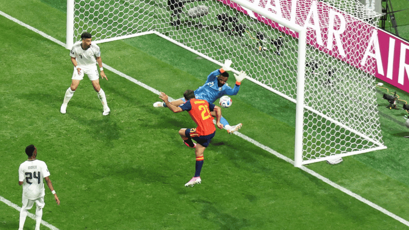 Spain doubles advantage as Oyarzabal nets in 21st minute
