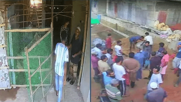Worker hacked, cocktails exploded as armed gang attacks Chattogram building over unpaid extortion