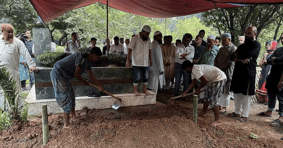 Toufique Imrose Khalidi laid to rest in Dhaka after emotional farewell