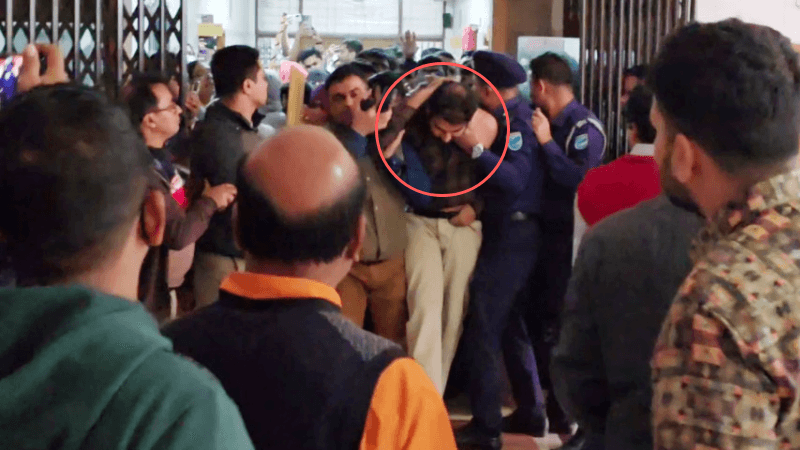 Hidden camera found in women doctors’ washroom at hospital, intern doctor detained