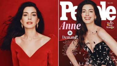 Anne Hathaway named world's most beautiful woman by People magazine