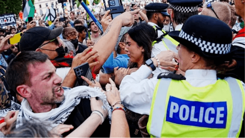 Over 400 arrested in London during protest in support of Palestine