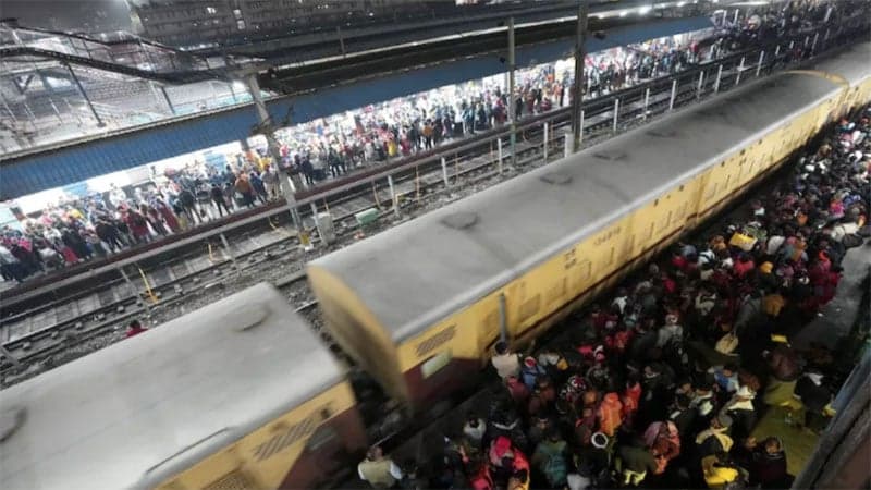 Stampede at New Delhi train station claims 18 lives