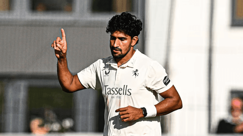 Khaled takes 3 wickets for Kent in promotion match