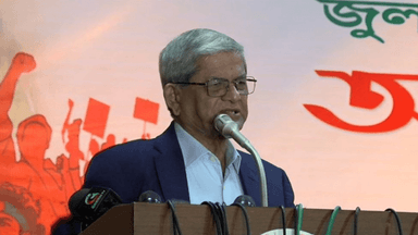 Everyone become a July warrior after changing colours: Mirza Fakhrul