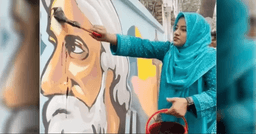 Attempt to erase Rabindranath’s portrait, four arrested questioned at DB office
