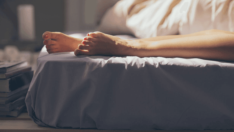 Nighttime leg discomfort could signal restless legs syndrome