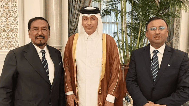 Speaker hands over PM’s condolence message to Qatar's Emir