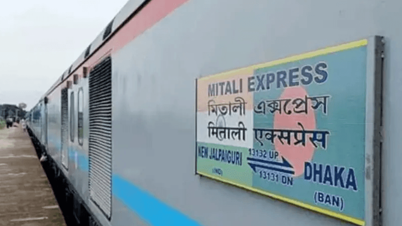 Mitali Express train between Bangladesh and India to resume soon