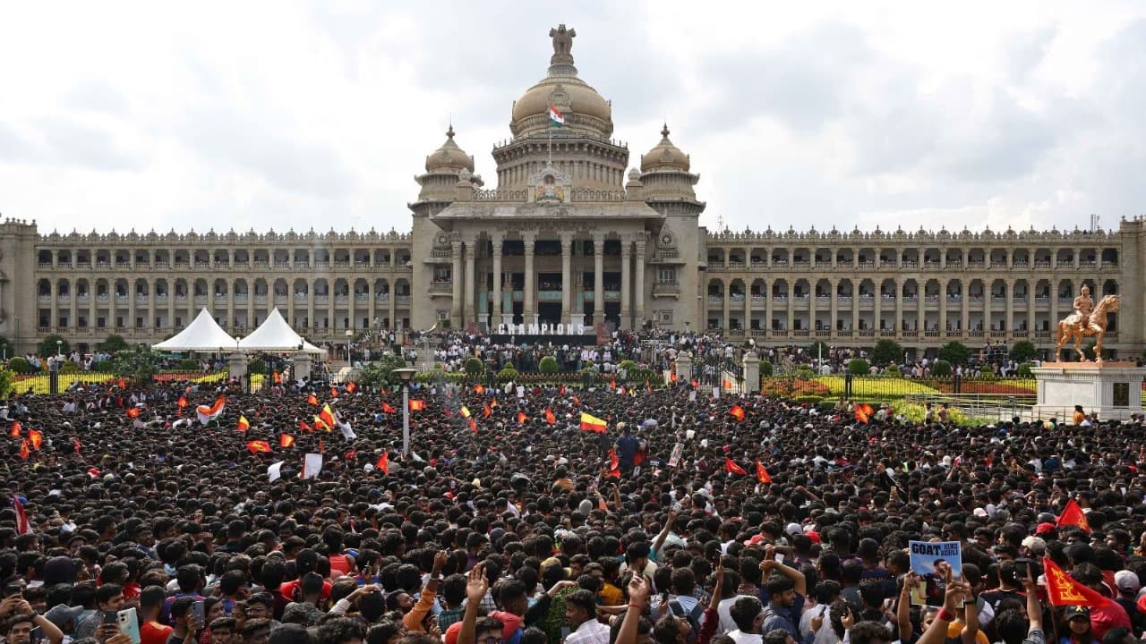 11 killed in stampede during IPL victory celebrations