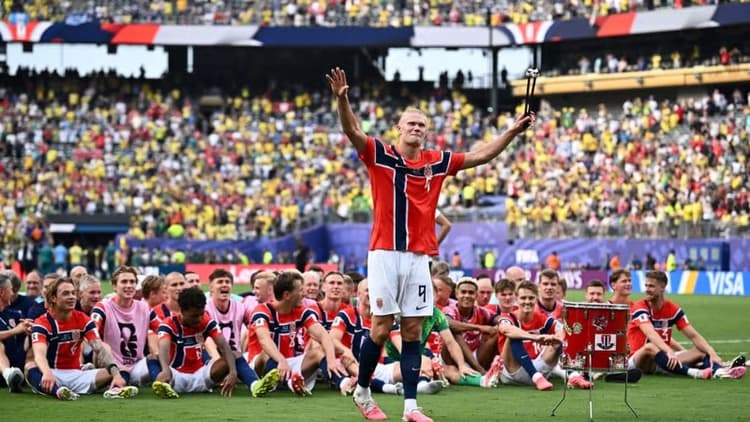 Brazil helplessly surrender as Haaland’s late double powers the Vikings into quarterfinals