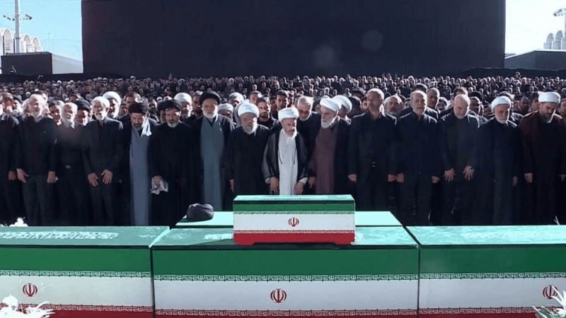 Massive crowds bid final farewell to Iran's Supreme Leader Khamenei