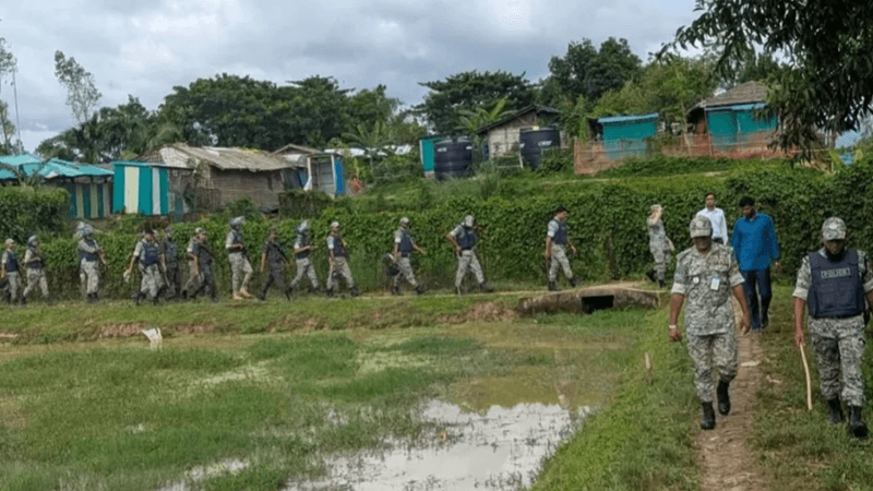 Gunshots reported in hills near Rohingya camp in Teknaf