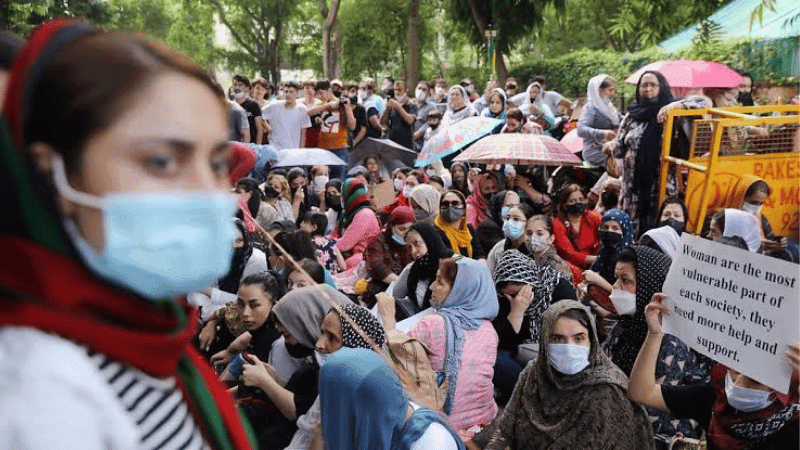 Afghan refugees are left huddled at the feet of democracy