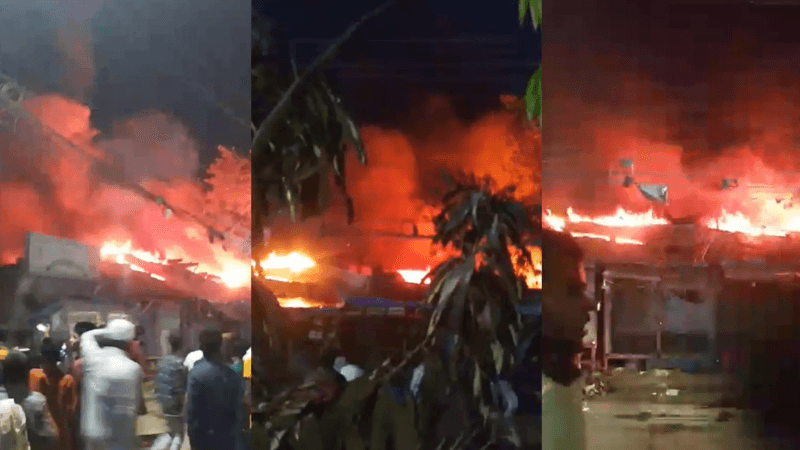 Fire breaks out at sawmill in Khilgaon