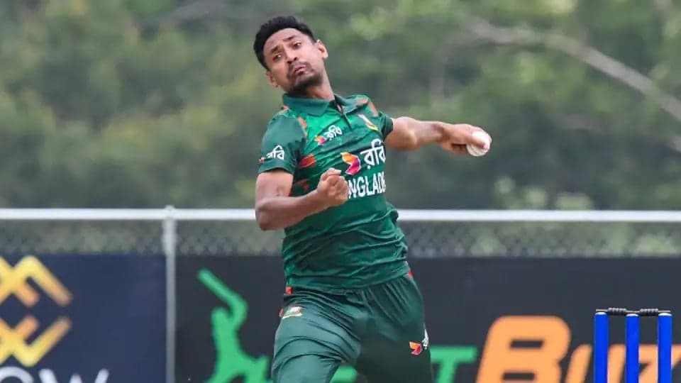 Bangladesh secure big win as Mustafiz sets new record