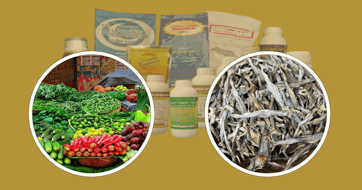More pesticides than fixed level in vegetables, dried fish