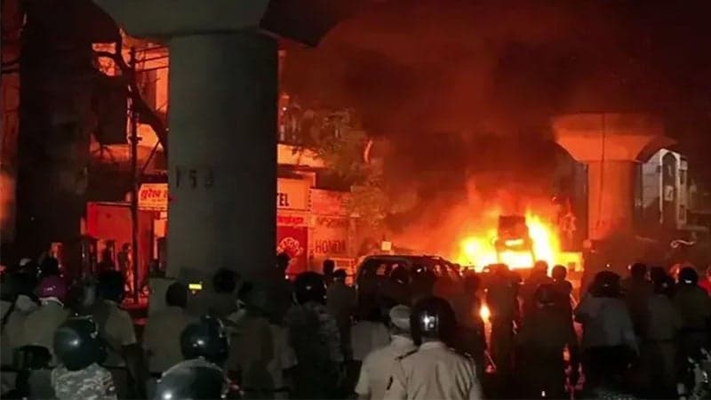 Curfew imposed in India's Nagpur after violence over Mughal ruler's tomb removal