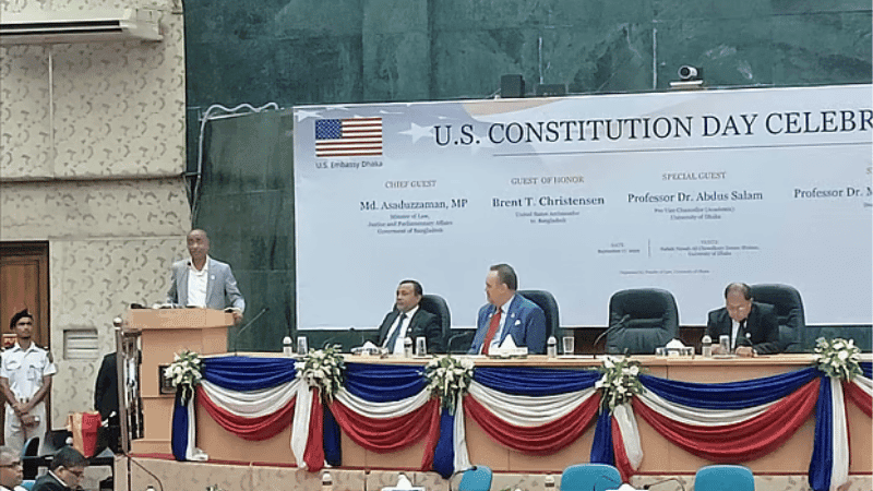 US constitution day celebrated at DU