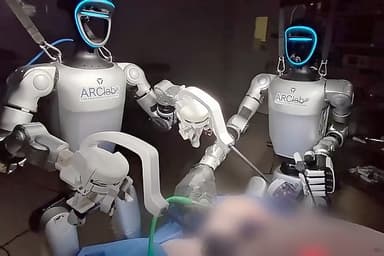 Humanoid robots successfully perform first surgery
