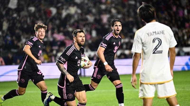 Messi goal saves Inter Miami against Los Angeles Galaxy