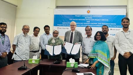 Bangladesh, UNOPS sign $1.6m funding deal to strengthen climate resilience