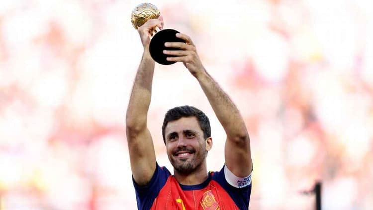 Rodri wins World Cup Golden Ball