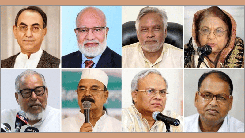 Senior BNP leaders who couldn't make it to cabinet