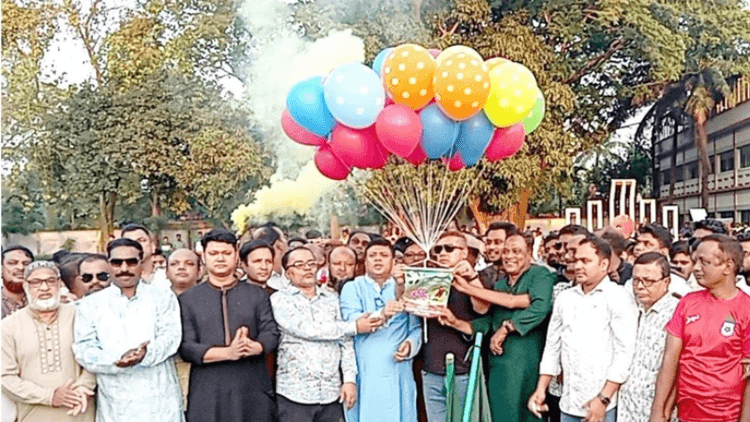 BNP organises football tournament in Bogura to promote social harmony