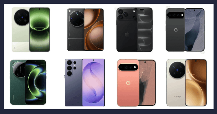 Best camera phones of 2026: 7 flagships in discussion
