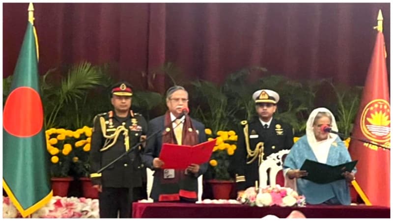 Cabinet members take oath