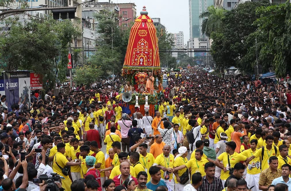 Devotees throng capital as Jagannath’s Rath Yatra celebrated