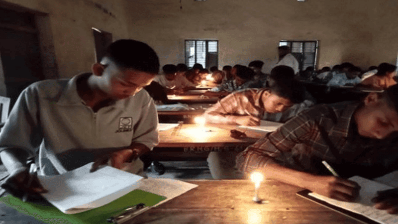 SSC exams held with candlelight due to load-shedding