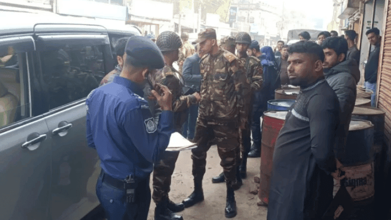 Weapons recovered from Meherpur Jamaat ameer’s vehicle, 3 detained