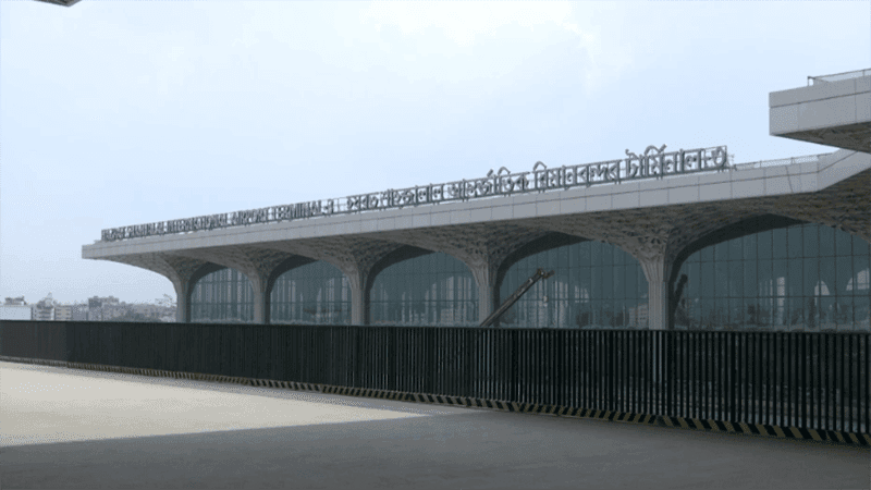 3rd third terminal of Shahjalal Airport  likely to open in December