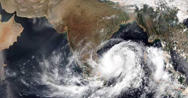 Signal No 3 at four sea ports as low pressure forms over Bay