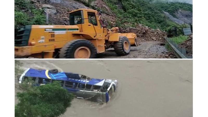 Two buses plunge into river in Nepal, 63 missing