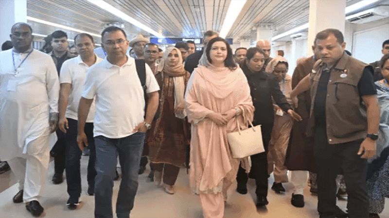 PM arrives in Sylhet on daylong official visit