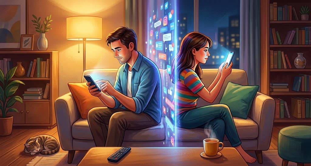 Together yet apart? How smartphones can become an invisible wall in marriage