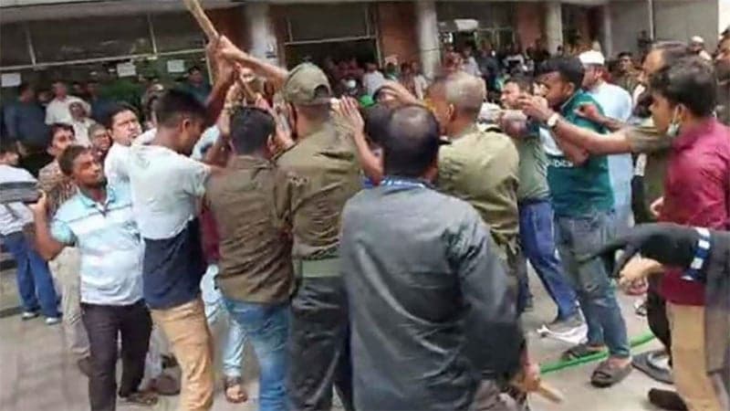 Medical services halted at NIOH for 2nd day amid unrest