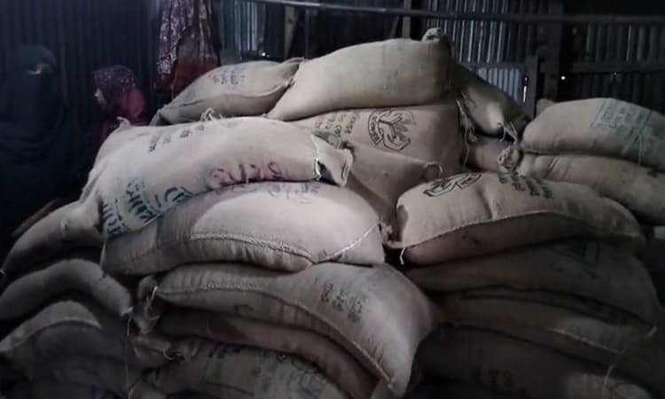 96 sacks of govt rice seized from Jamaat leader's house in Subarnachar