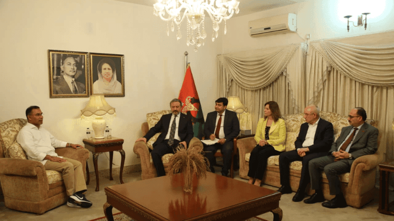 Turkish Ambassador meets BNP Chairman Tarique Rahman