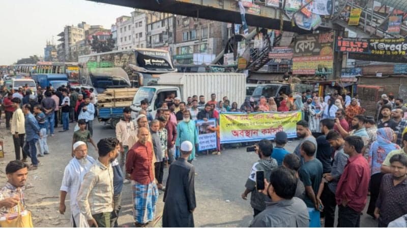 Gas outage sparks protest, Dhaka–Chattogram highway blocked