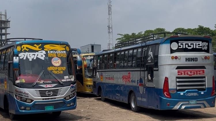Inter-district bus services from Kushtia suspended indefinitely