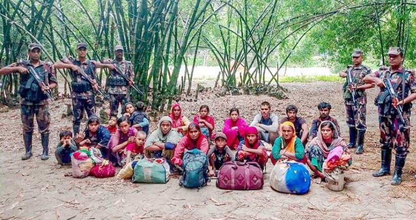 BGB foils BSF's push-in through Shibganj border; 20 held