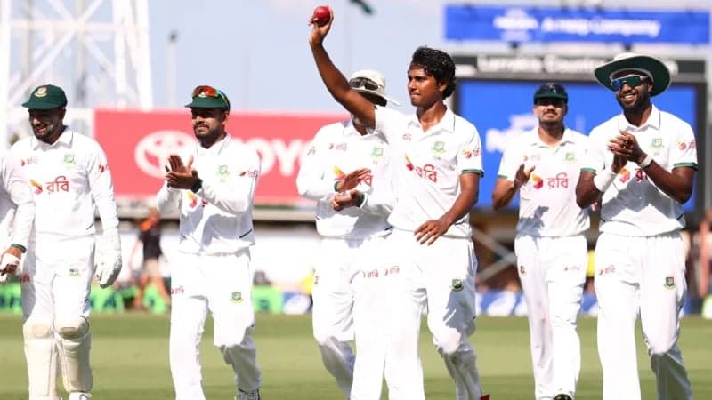 Bangladesh in driver's seat on first day of Darwin Test